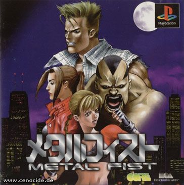 METAL FIST (PLAYSTATION) - FRONT