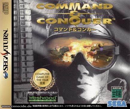 COMMAND AND CONQUER (SATURN) - FRONT
