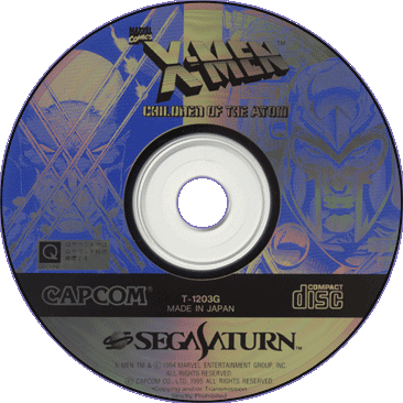 X-MEN - CHILDREN OF THE ATOM (SATURN) - CD