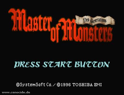 MASTER OF MONSTERS - NEO GENERATIONS Screenshot Nr. 1