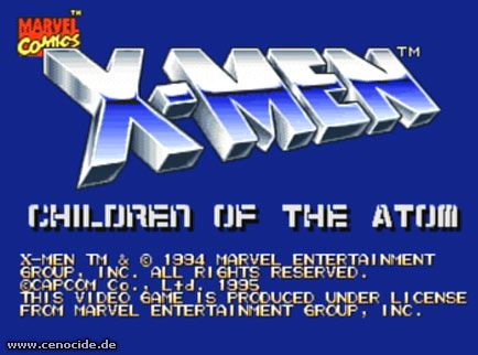 X-MEN - CHILDREN OF THE ATOM Screenshot Nr. 1